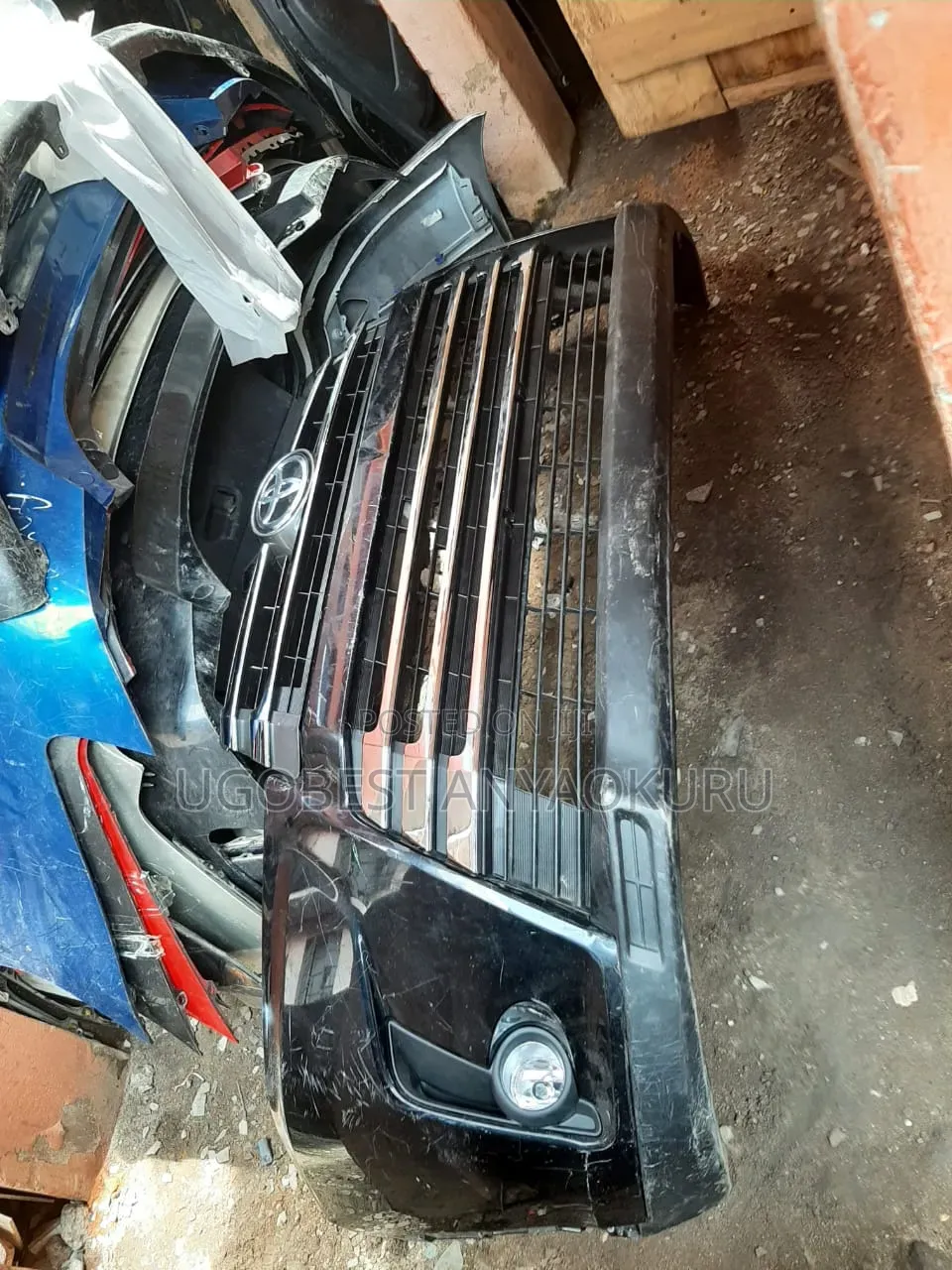 Complete Front Bumper Toyota Highlander 2018