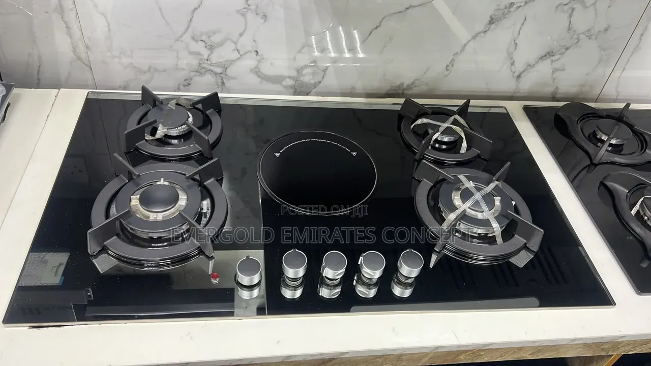 4 Gas by 1 Electric Built in Cooker Hob