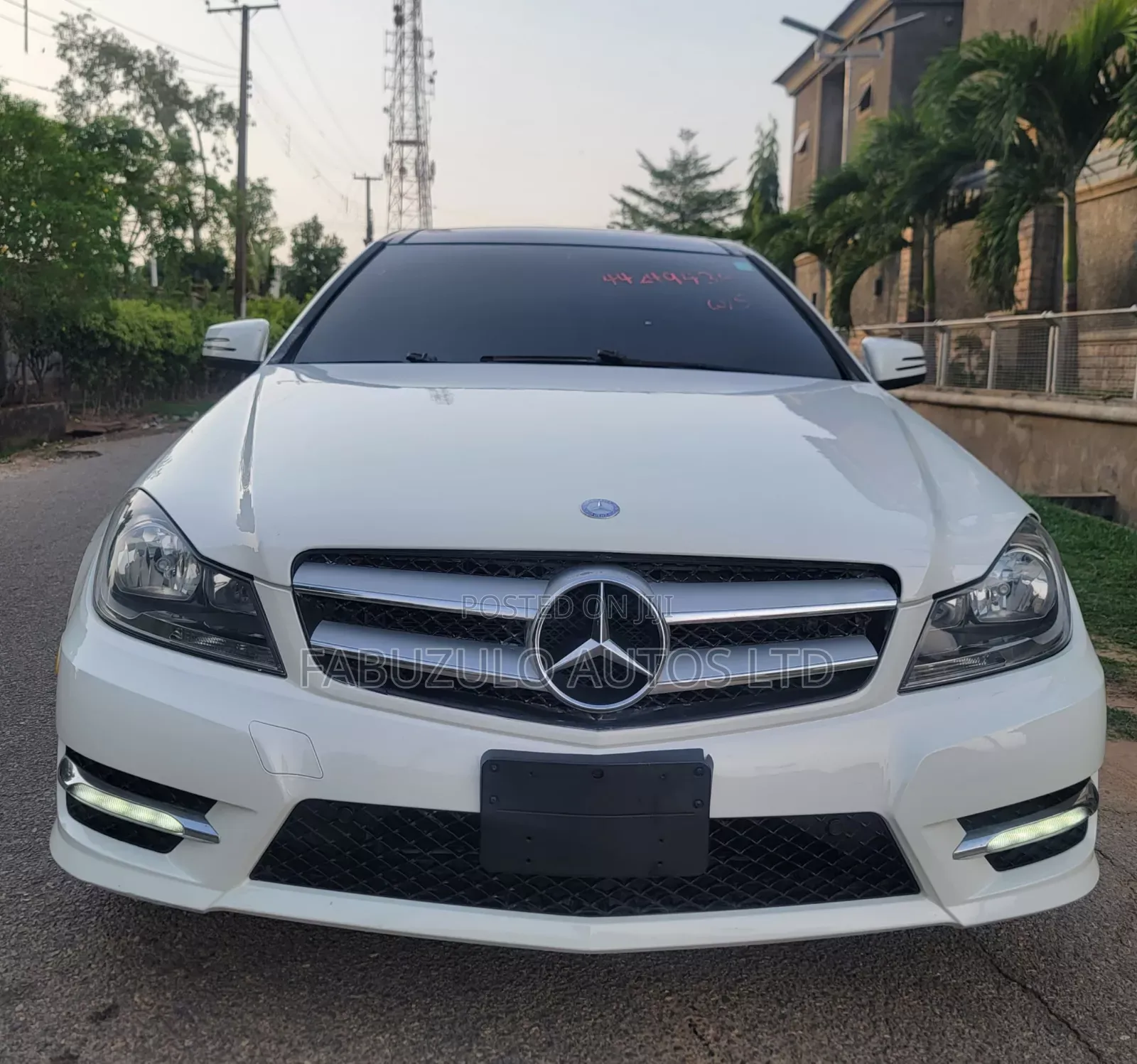 Mercedes-Benz C350 2013 White