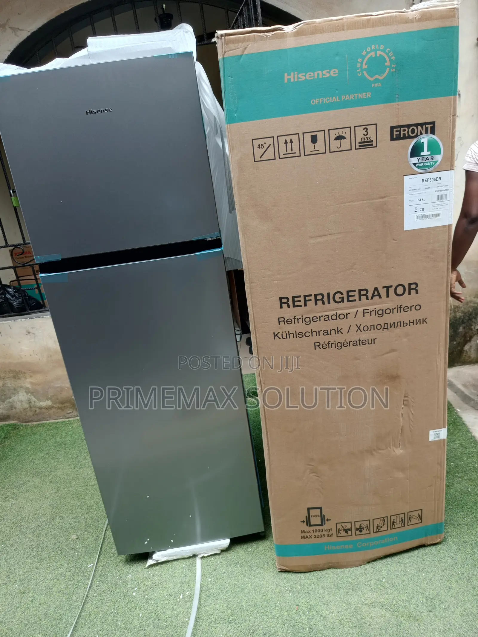 Quiet Operation Meets Spacious Storage: Hisense 306DR