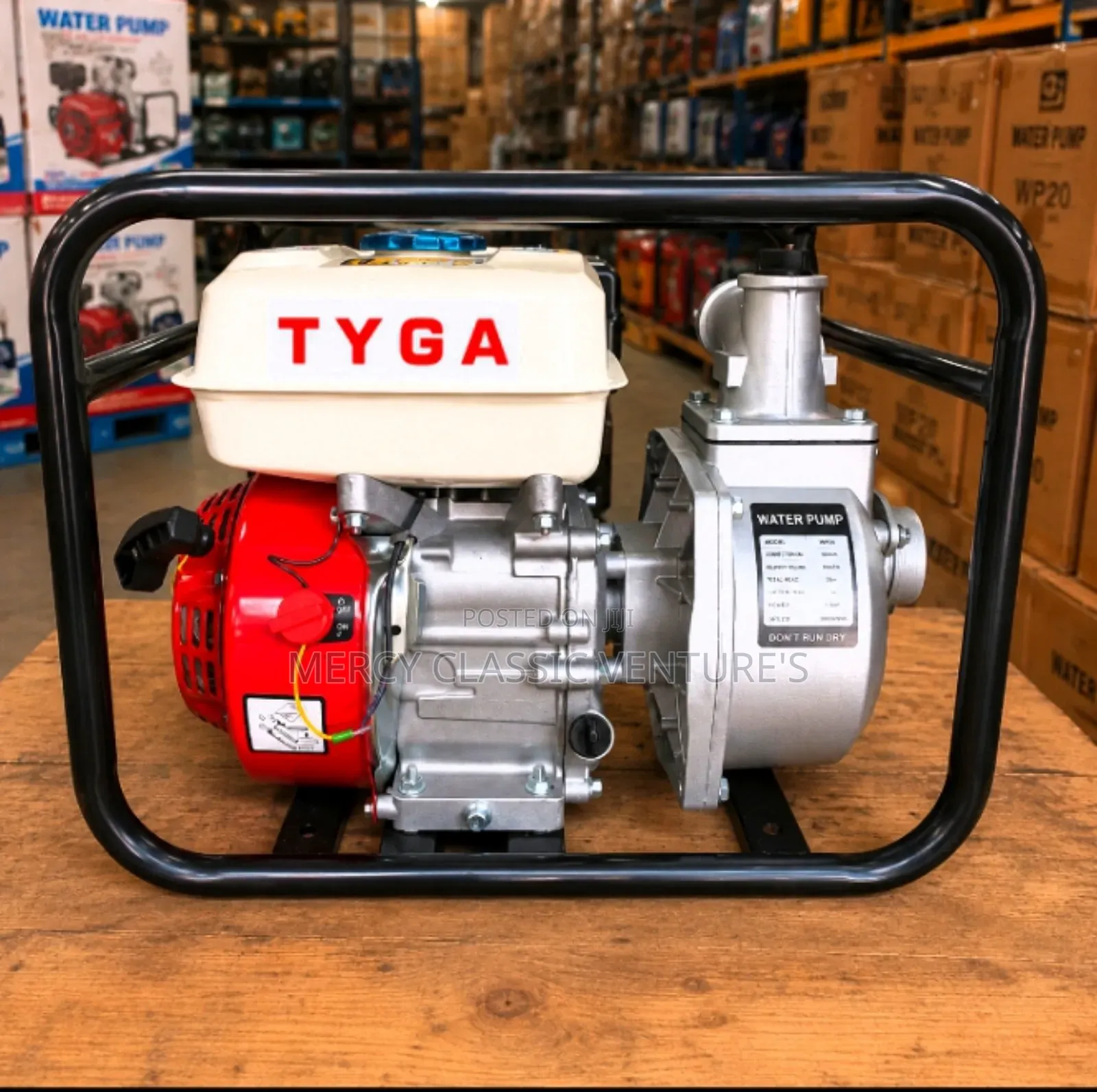 TYGA WP30 3-Inch Petrol Water Pump – Heavy Duty