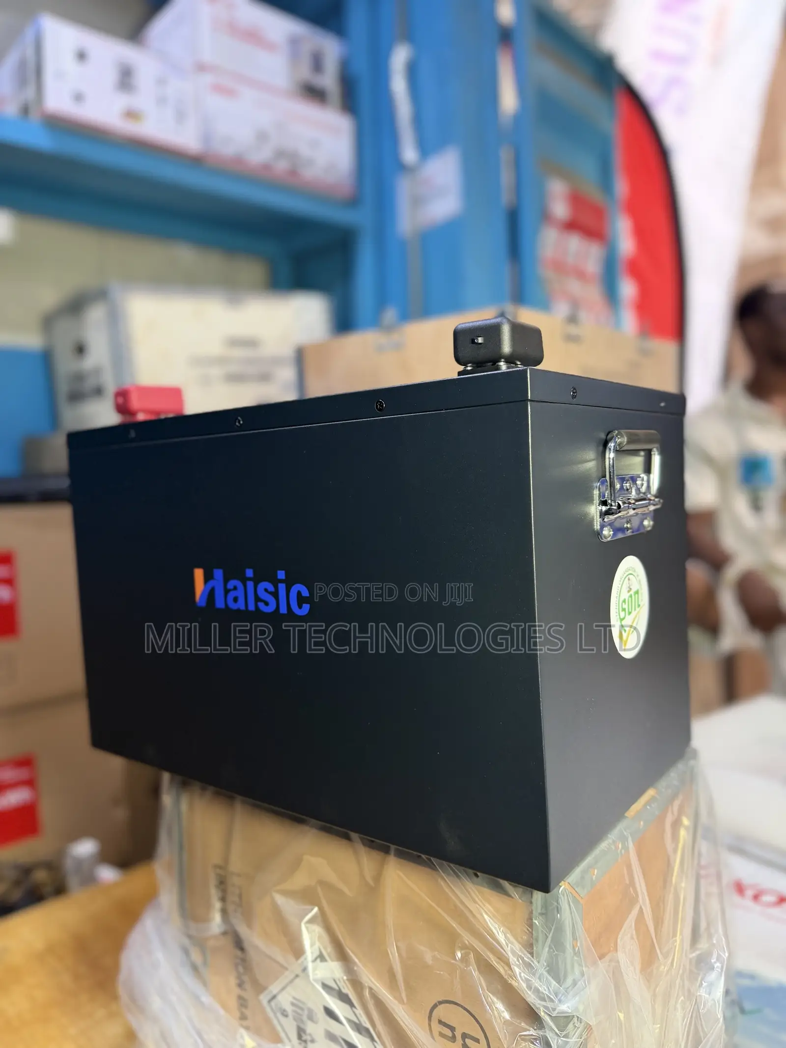 Haisic 12V 4kWh Deep Cycle Solar Battery