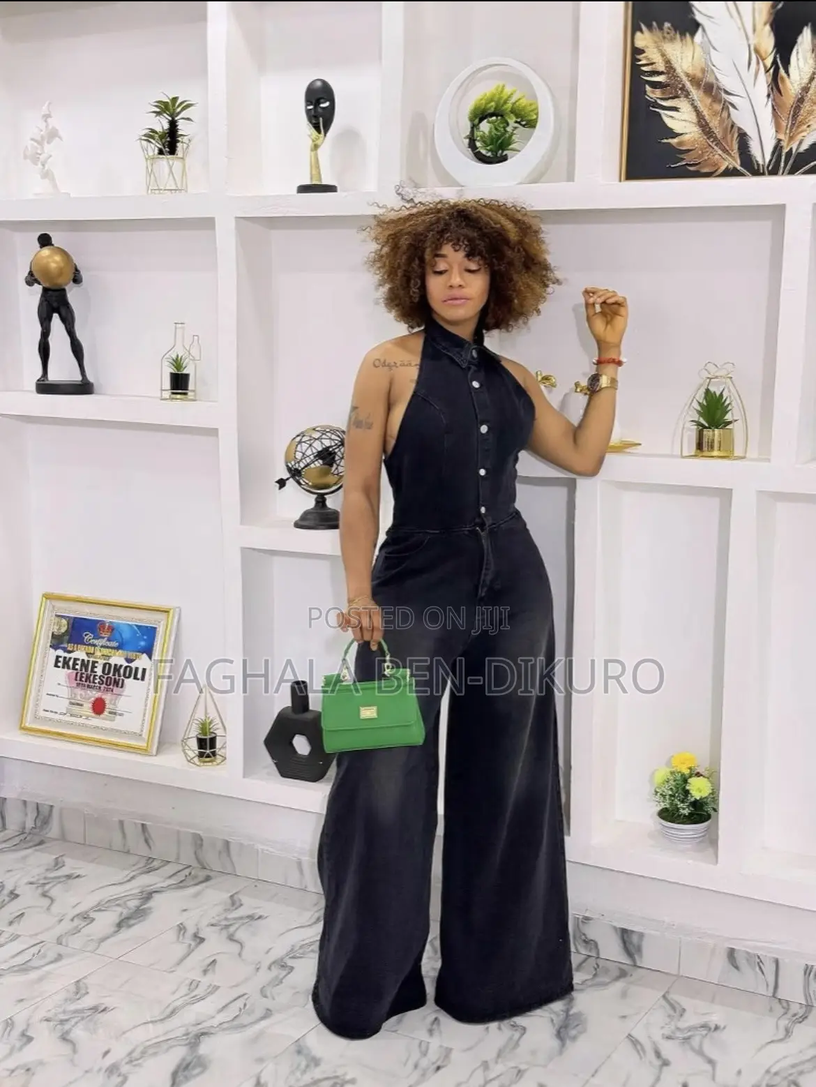 Women's Denim Jumpsuit