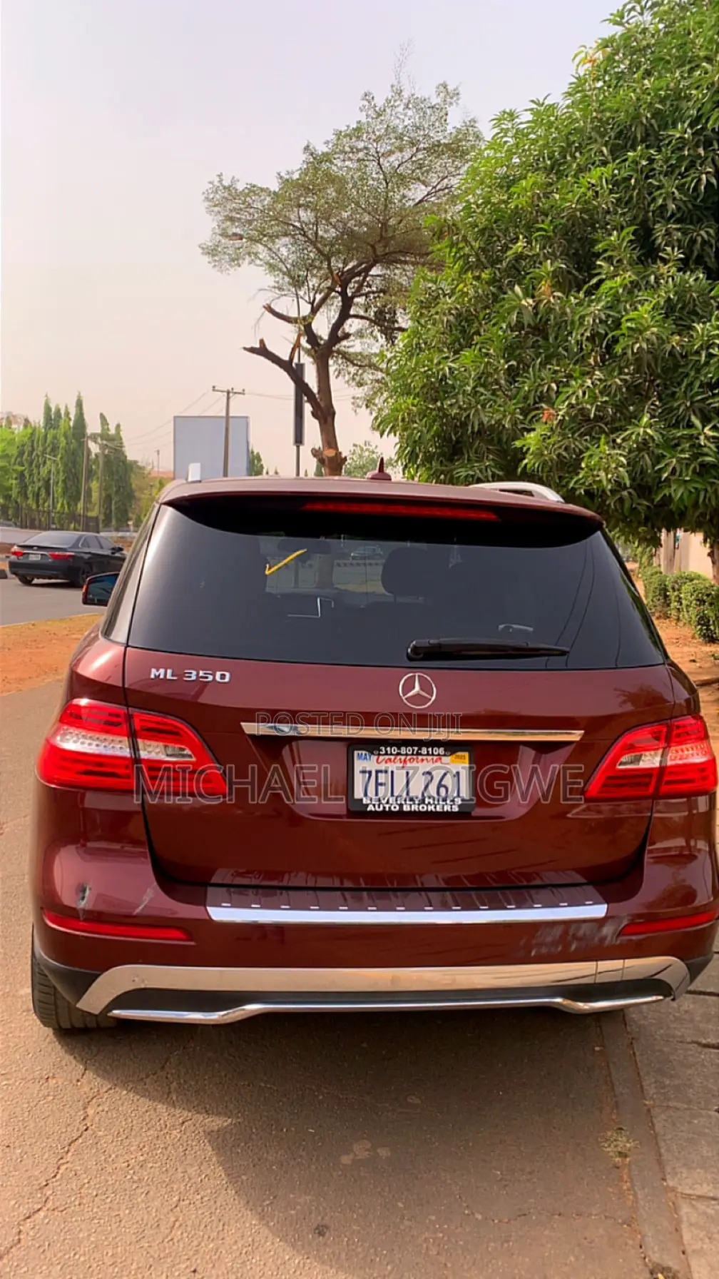 Mercedes-Benz M Class ML350 4dr SUV (3.5L 6cyl 7A) 2014 Burgundy
