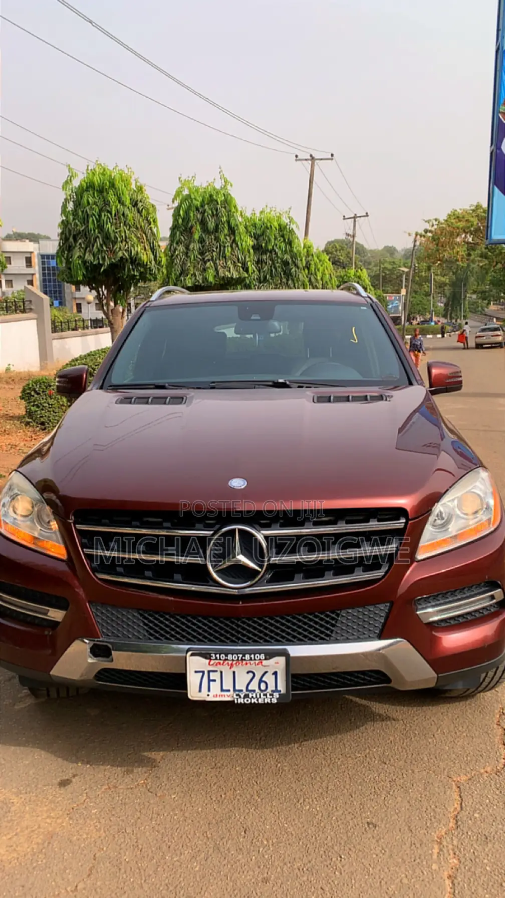 Mercedes-Benz M Class ML350 4dr SUV (3.5L 6cyl 7A) 2014 Burgundy