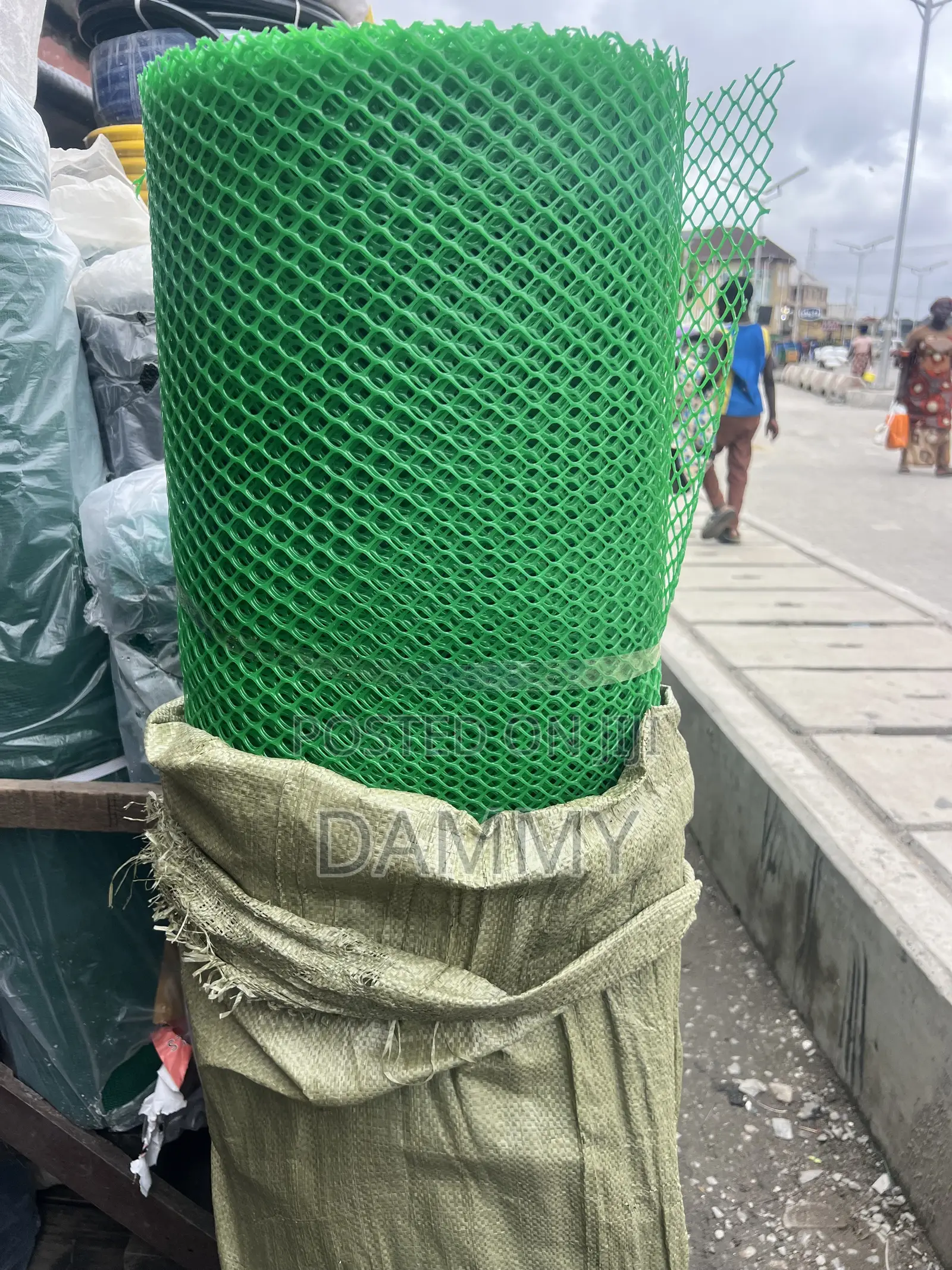 High Quality Green Plastic Mesh Wire