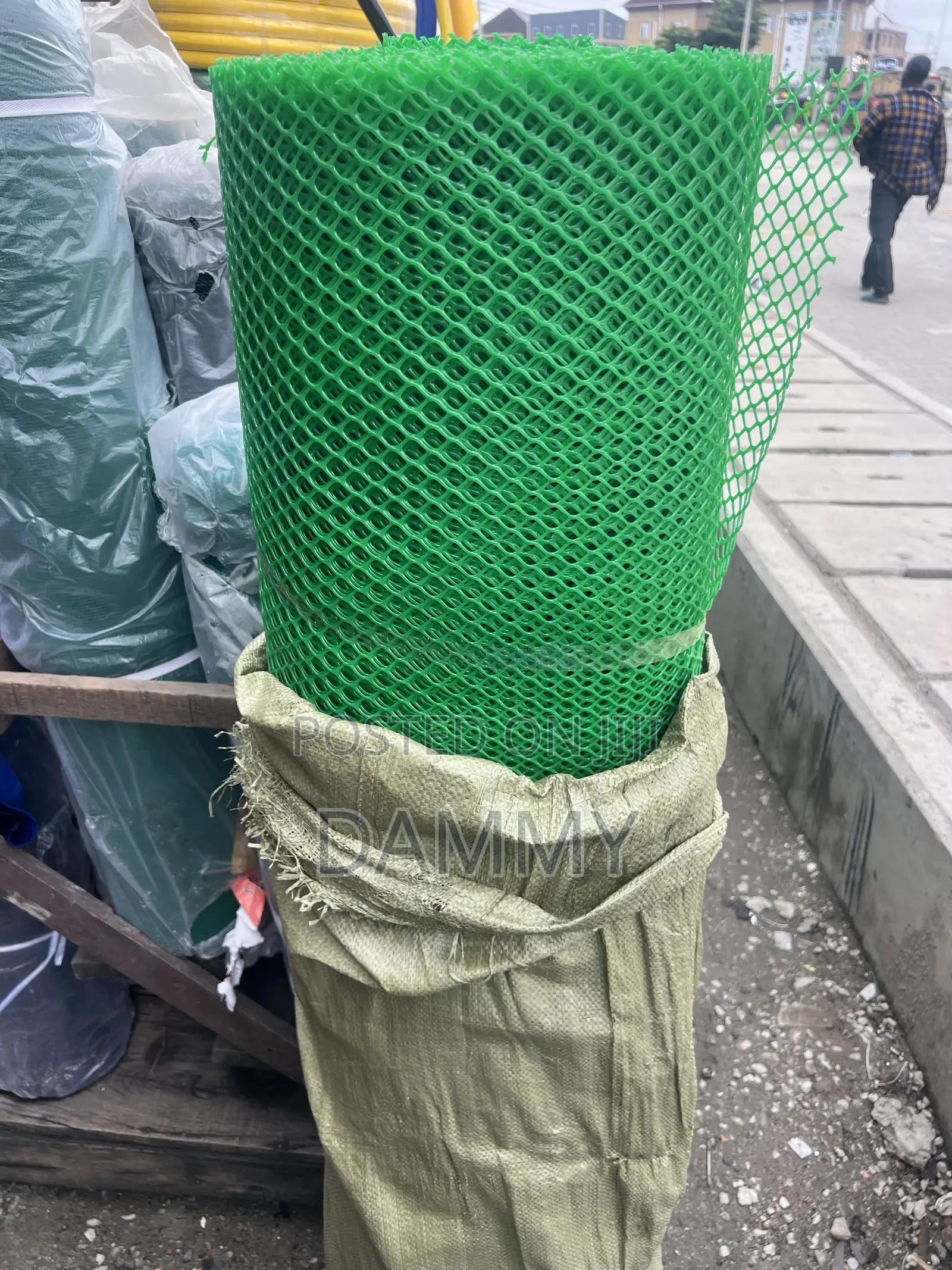 High Quality Green Plastic Mesh Wire