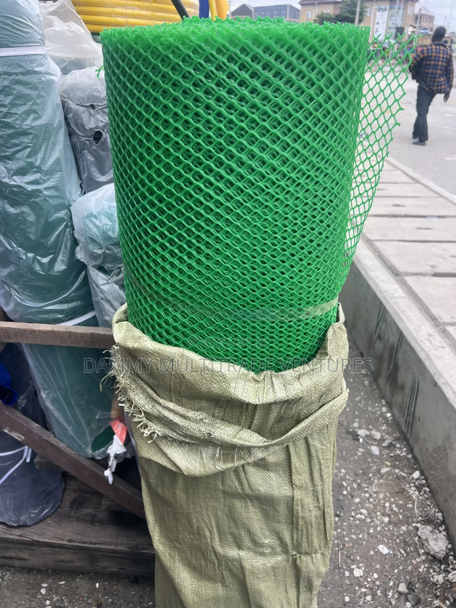 High Quality Green Plastic Mesh Wire
