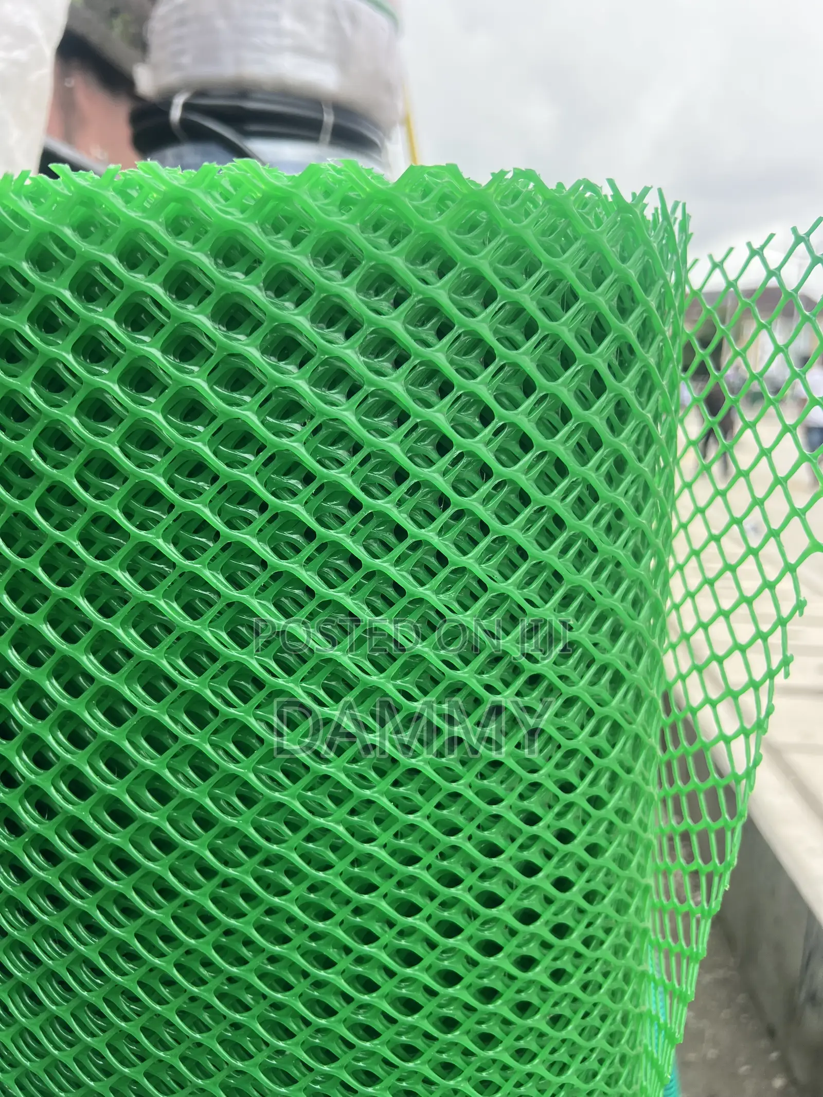 High Quality Green Plastic Mesh Wire
