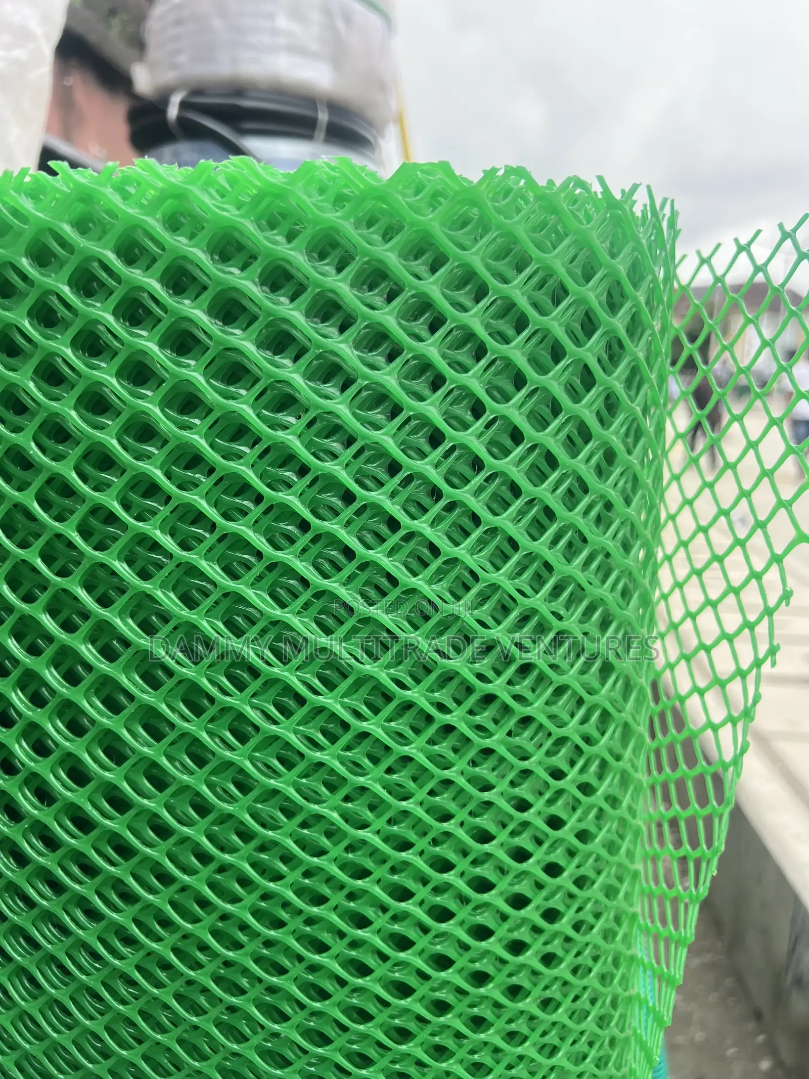 High Quality Green Plastic Mesh Wire