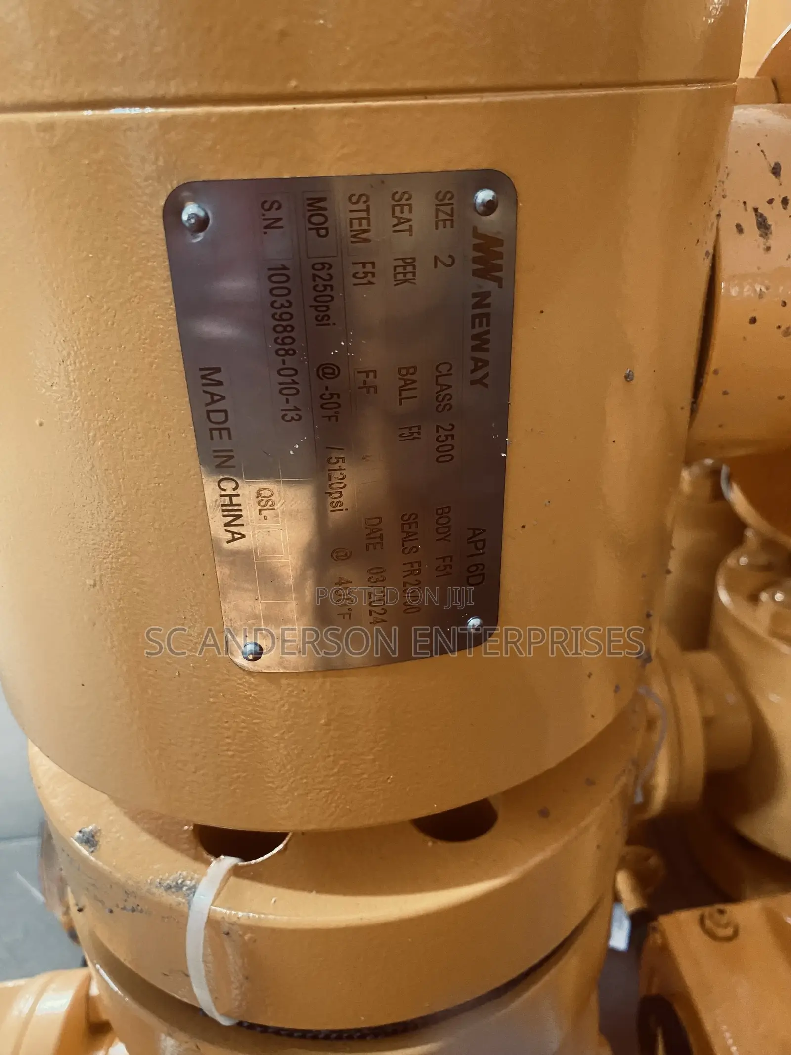2” X 2500# Duplex Ball Valve