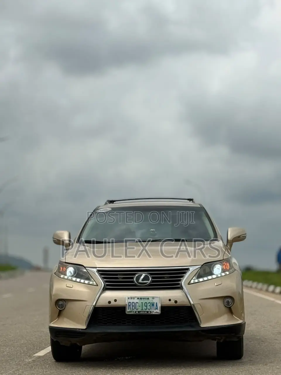 Lexus RX 350 2011 Gold