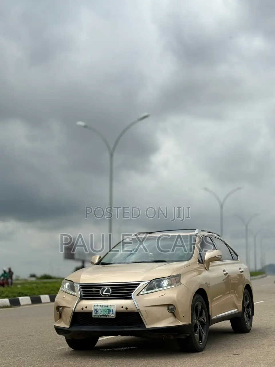 Lexus RX 350 2011 Gold