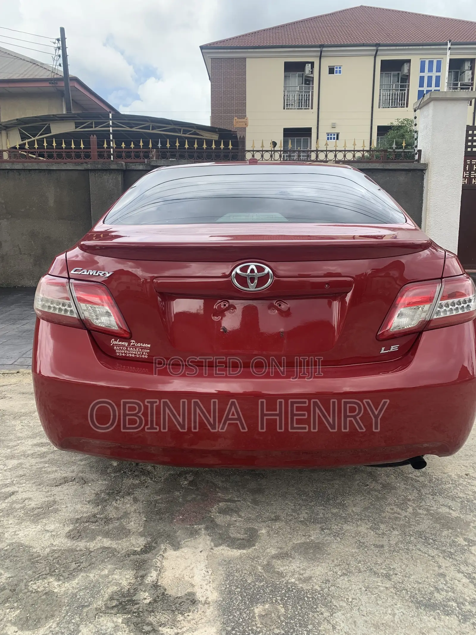 Toyota Camry LE 4dr Sedan (2.5L 4cyl 6AM) 2010 Red