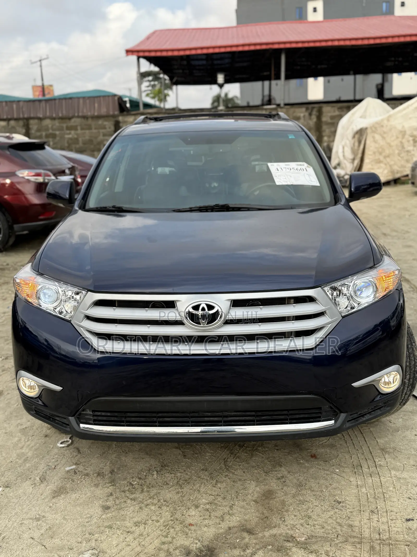 Toyota Highlander 2011 Blue