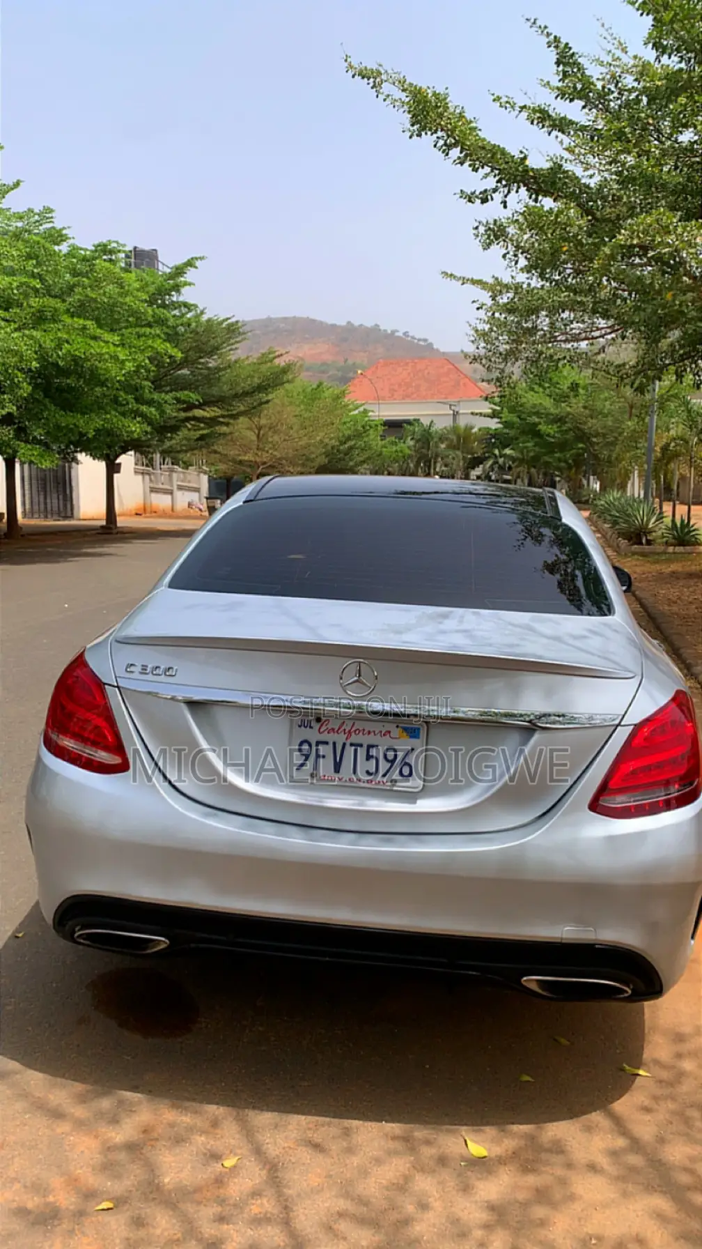 Mercedes-Benz C300 2016 Silver