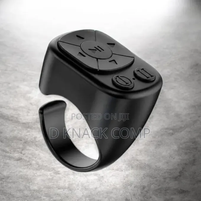 Ring Remote Control for TikTok Videos E-Book Page, Smartphone Selfie