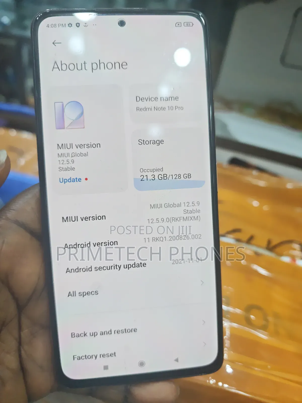 Xiaomi Redmi Note 10 Pro 128 GB Bronze