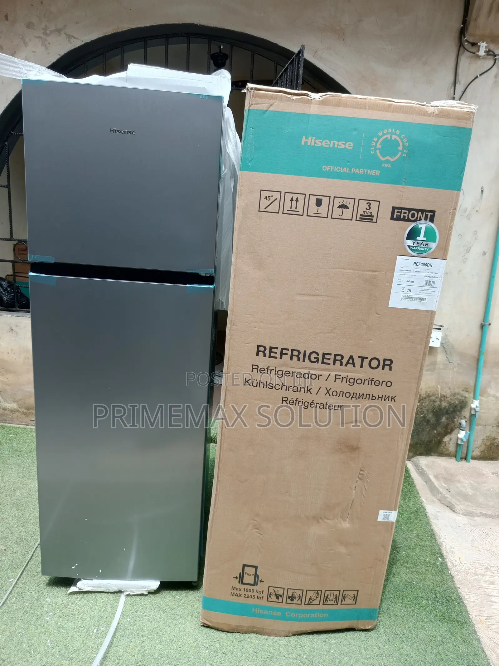 Hisense 306DR: The Double Door Fridge That Delivers