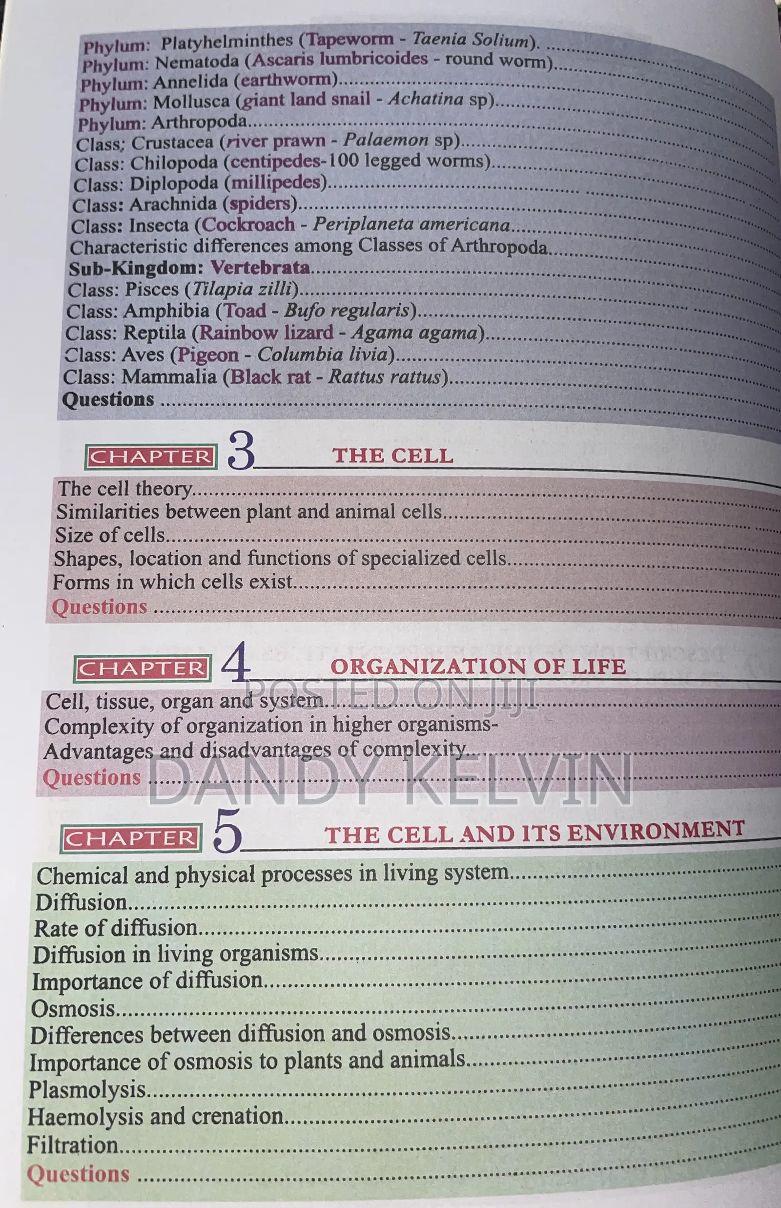 College Biology by Ldodo Umeh