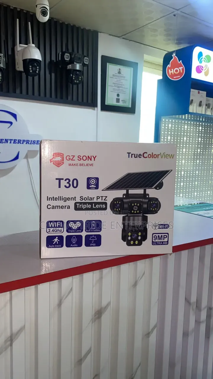 V380 Solar PTZ 4g and Wifi Solutions.