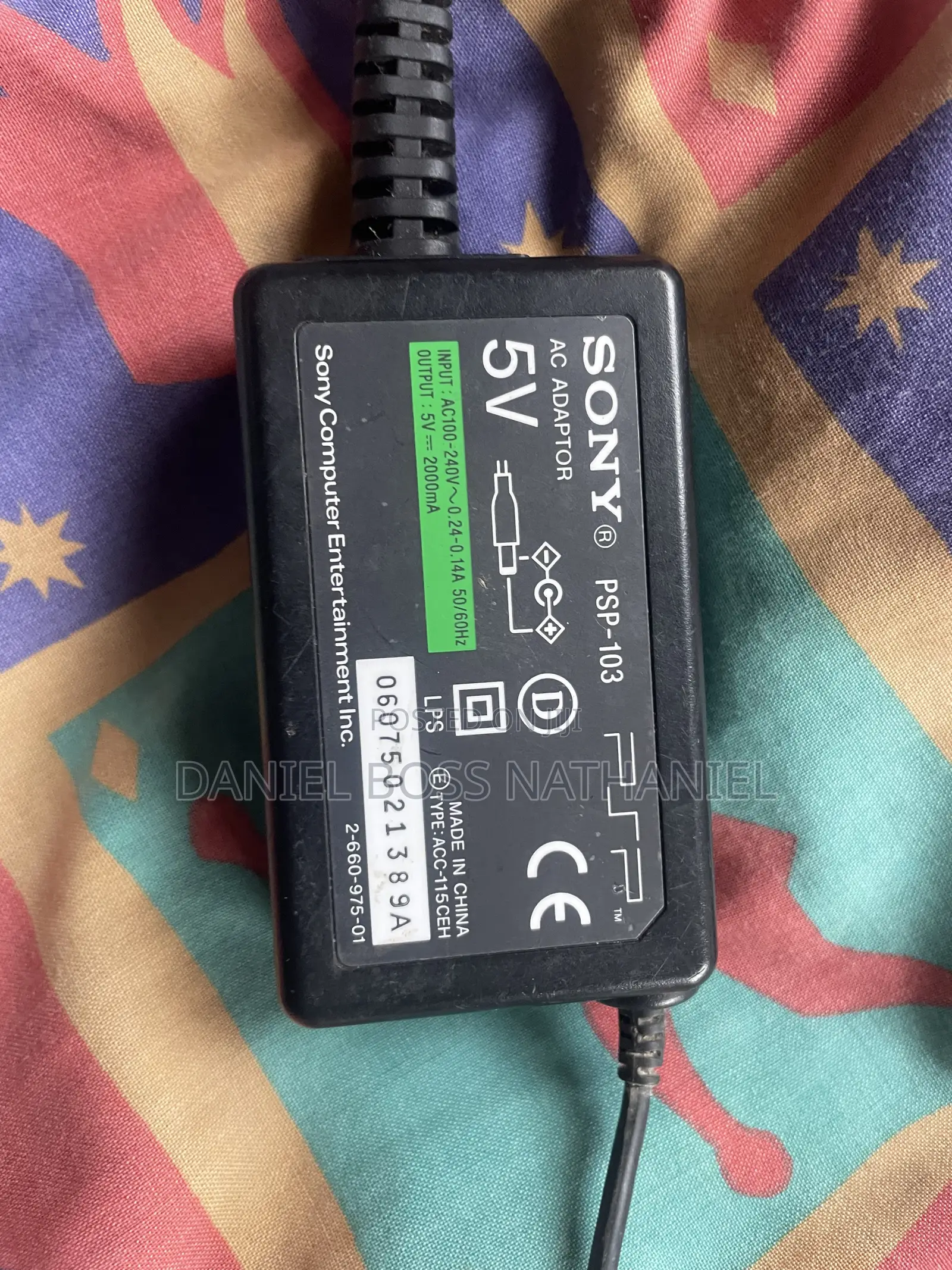 PSP Charger (Play Station Portable)