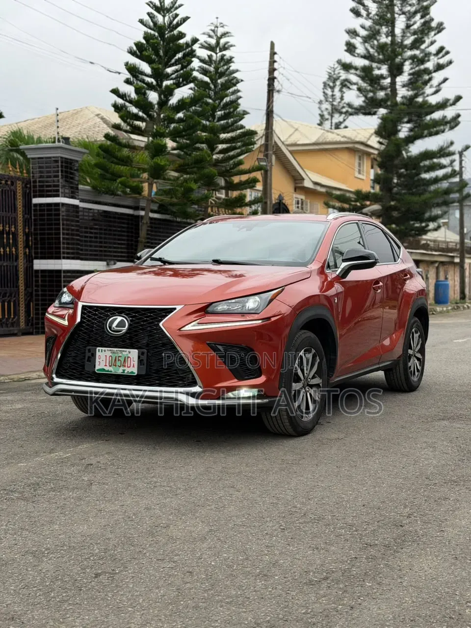 Lexus NX 2021 Burgundy