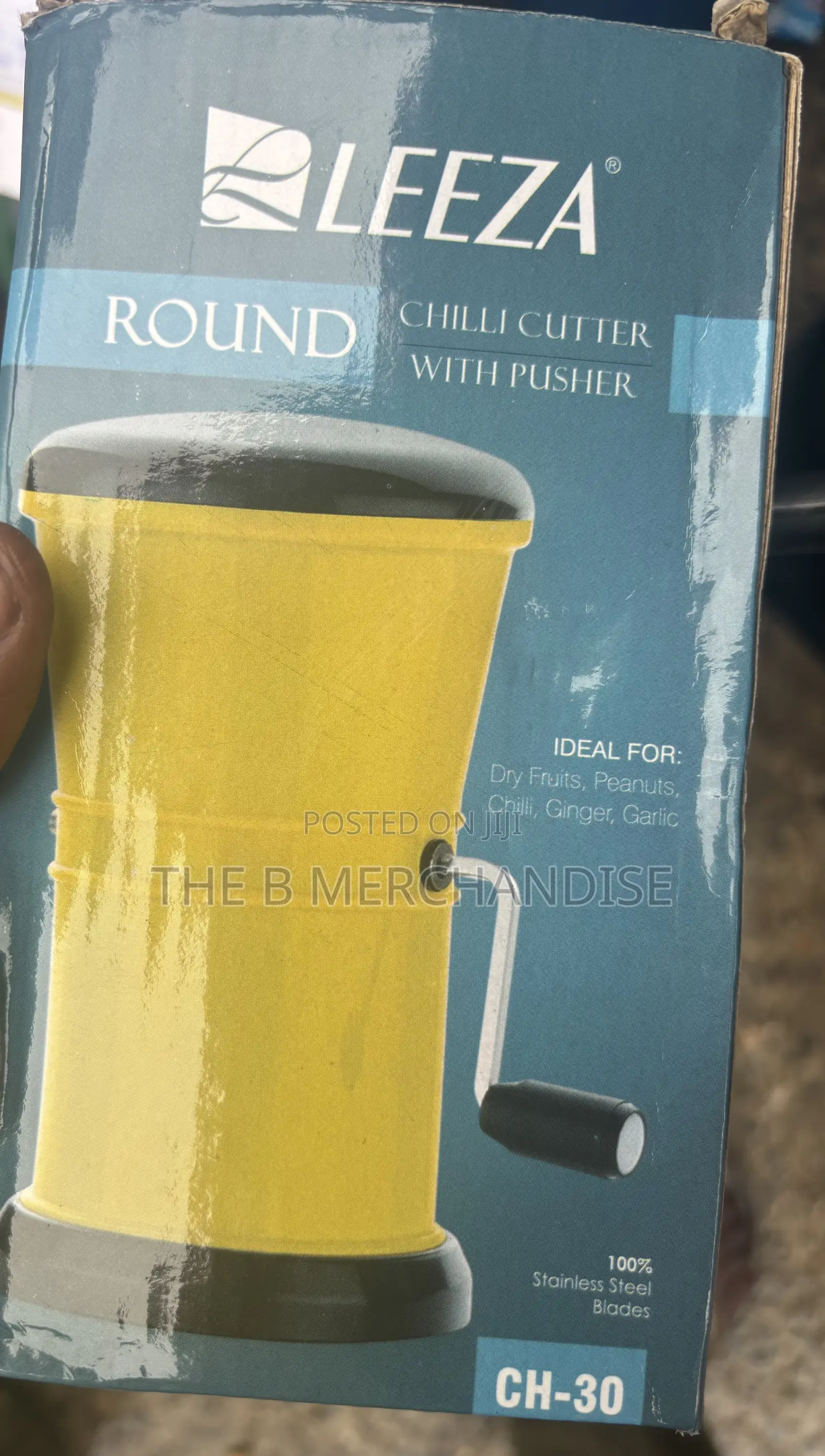 Manual Rotary Chilli Cutter/Food Blender
