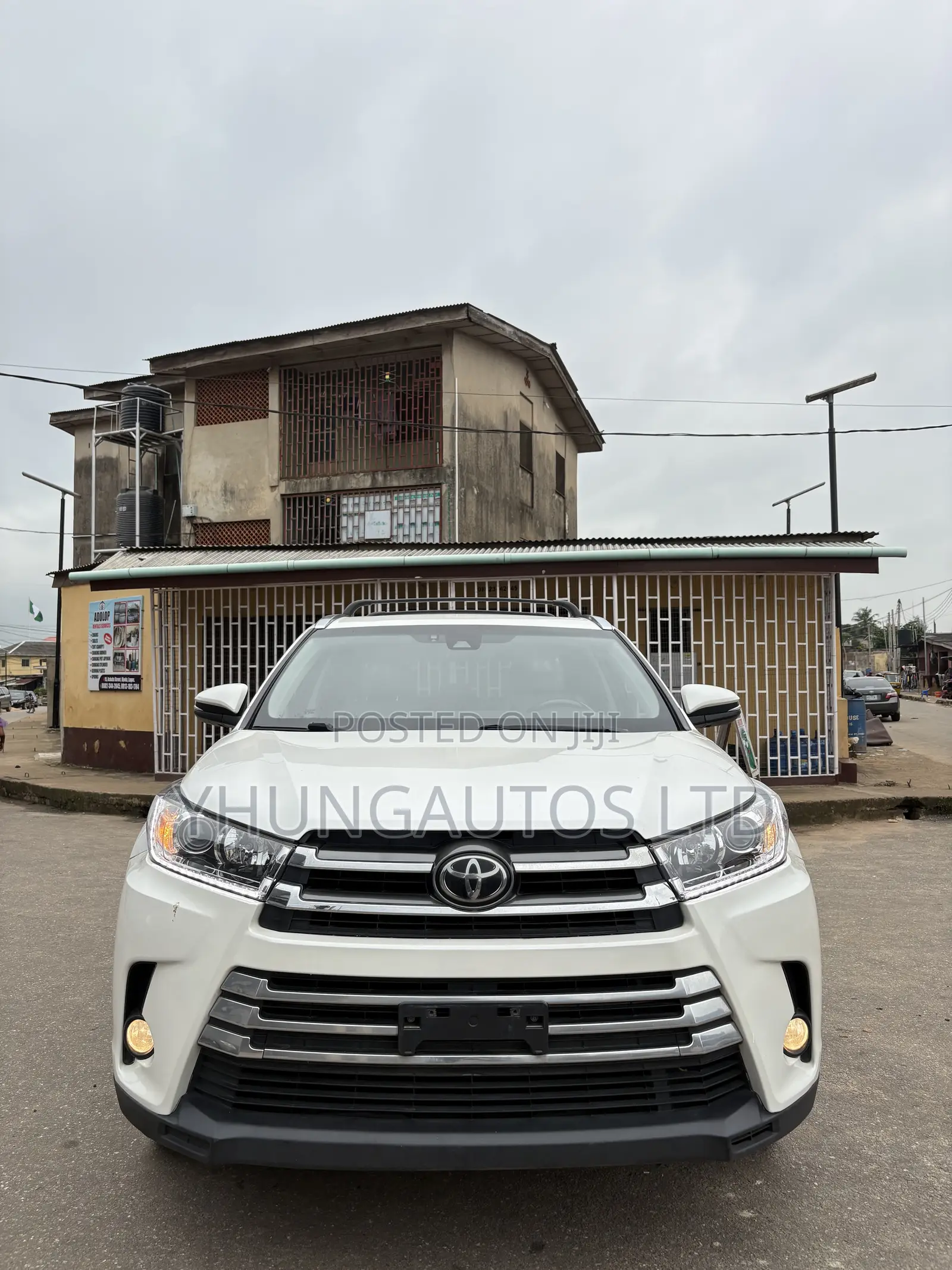 Toyota Highlander Limited 4x4 V6 (3.5L 6cyl 8A) 2017 White