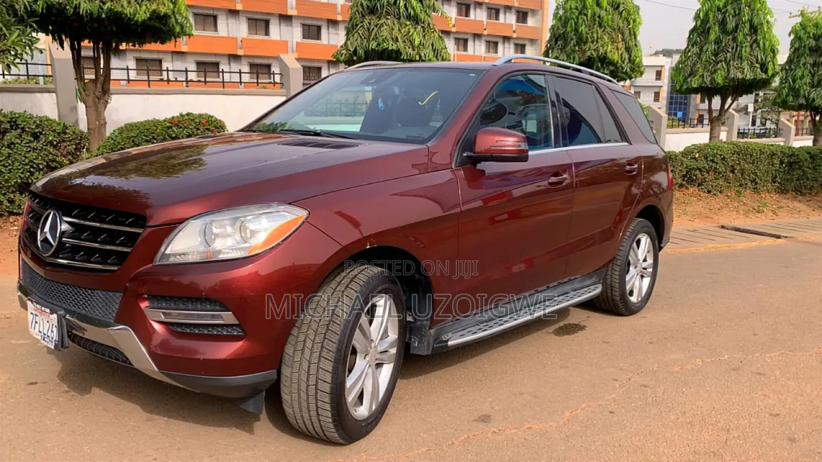Mercedes-Benz M Class ML350 4dr SUV (3.5L 6cyl 7A) 2014 Burgundy