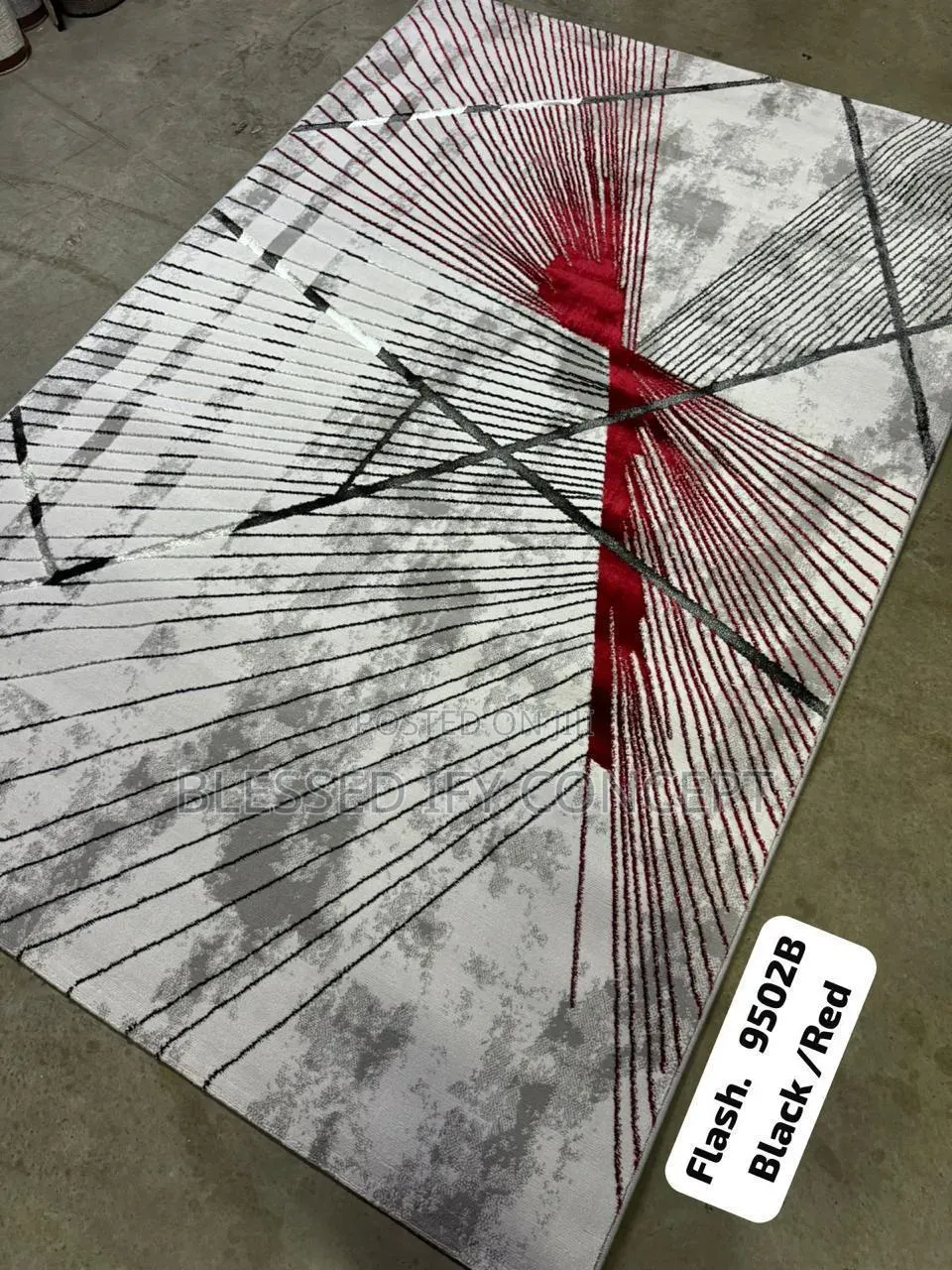 Quality 6 by 4 Center Rug, Also Available in Different Sizes Color