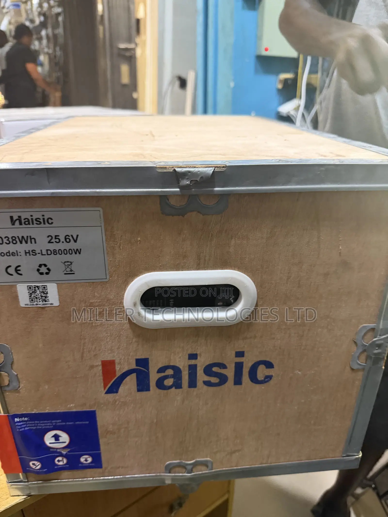 Deep Cycle Haisic Black 8kWh 24V Lithium Battery