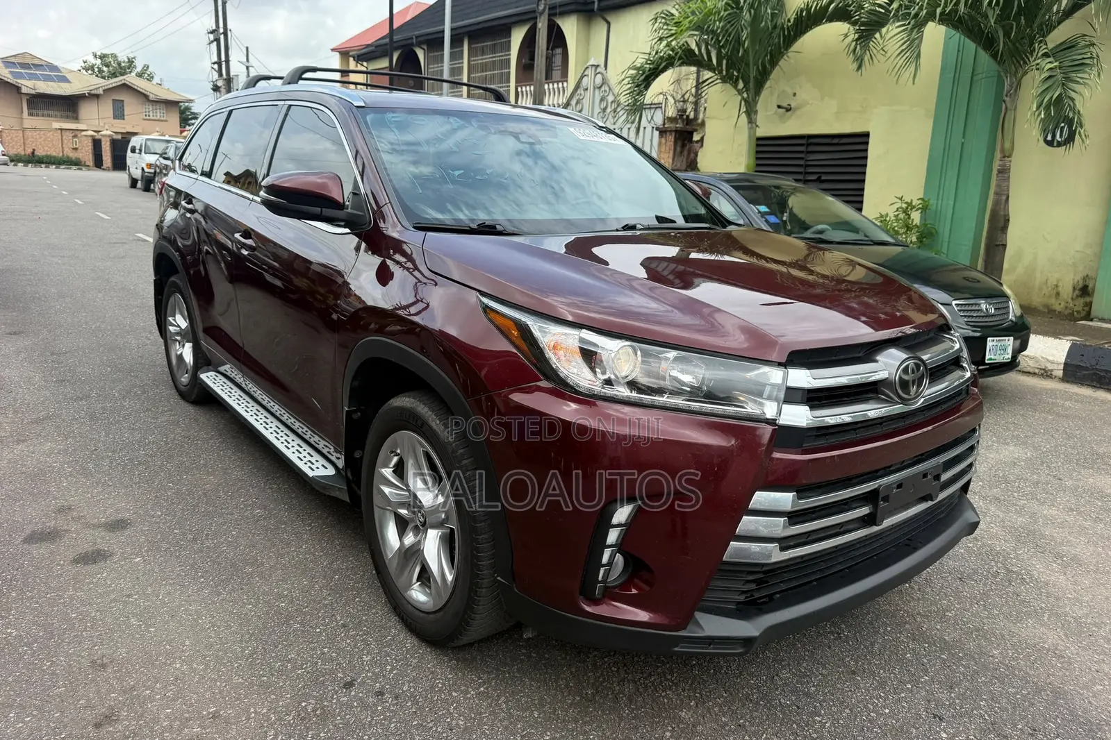 Toyota Highlander Limited 4x4 V6 (3.5L 6cyl 8A) 2017 Burgundy