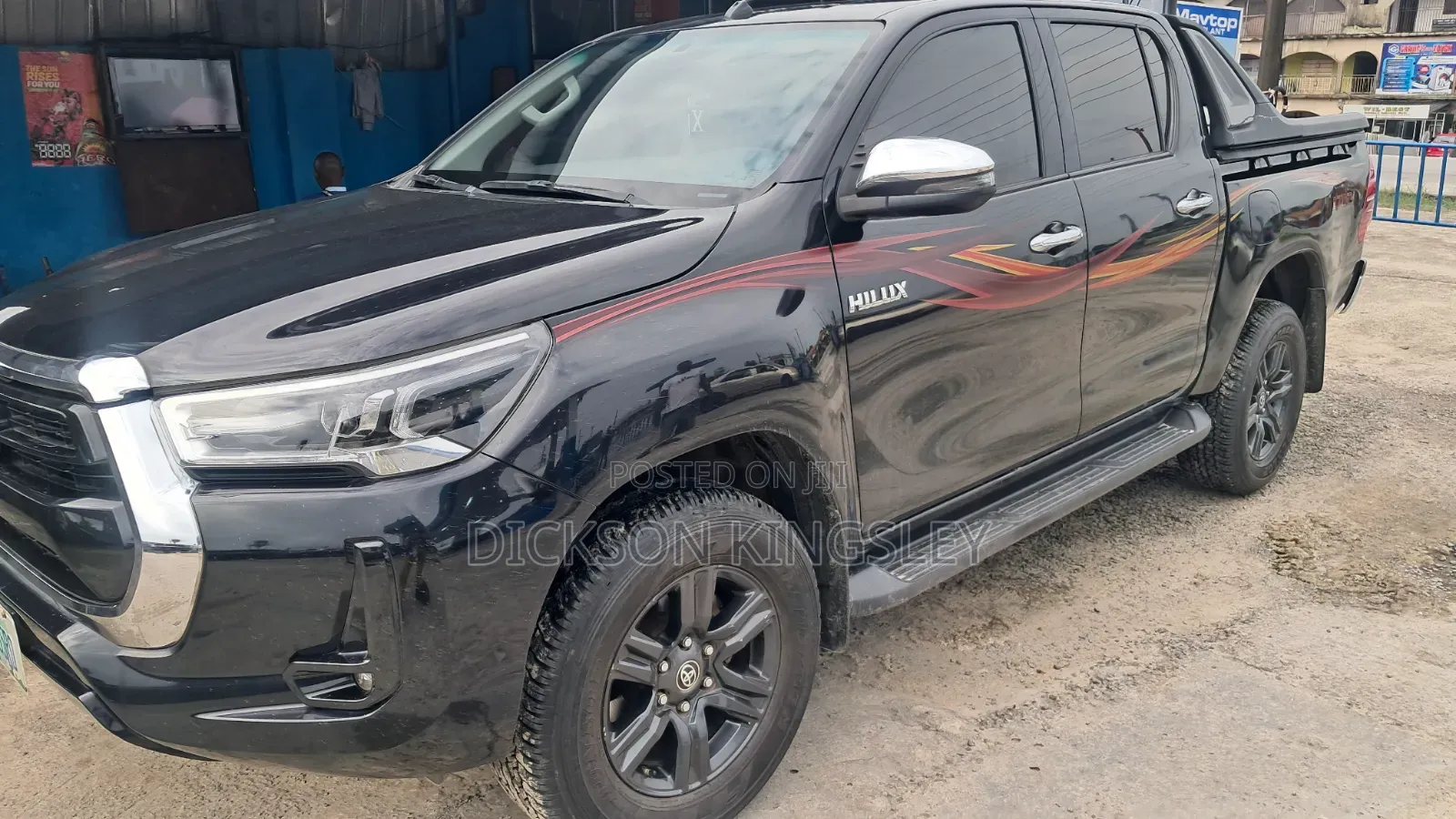 Toyota Hilux Revo Double Cab Petrol 2.7 AWD 2021 Black