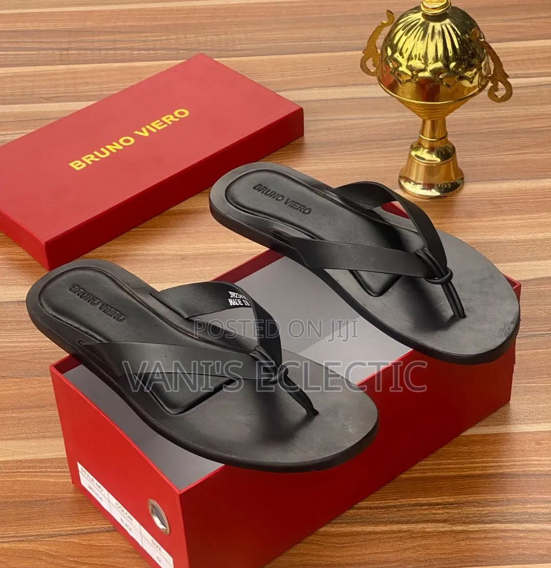 Bruno Viero/IceBerg/Rossi Leather Palm Slippers