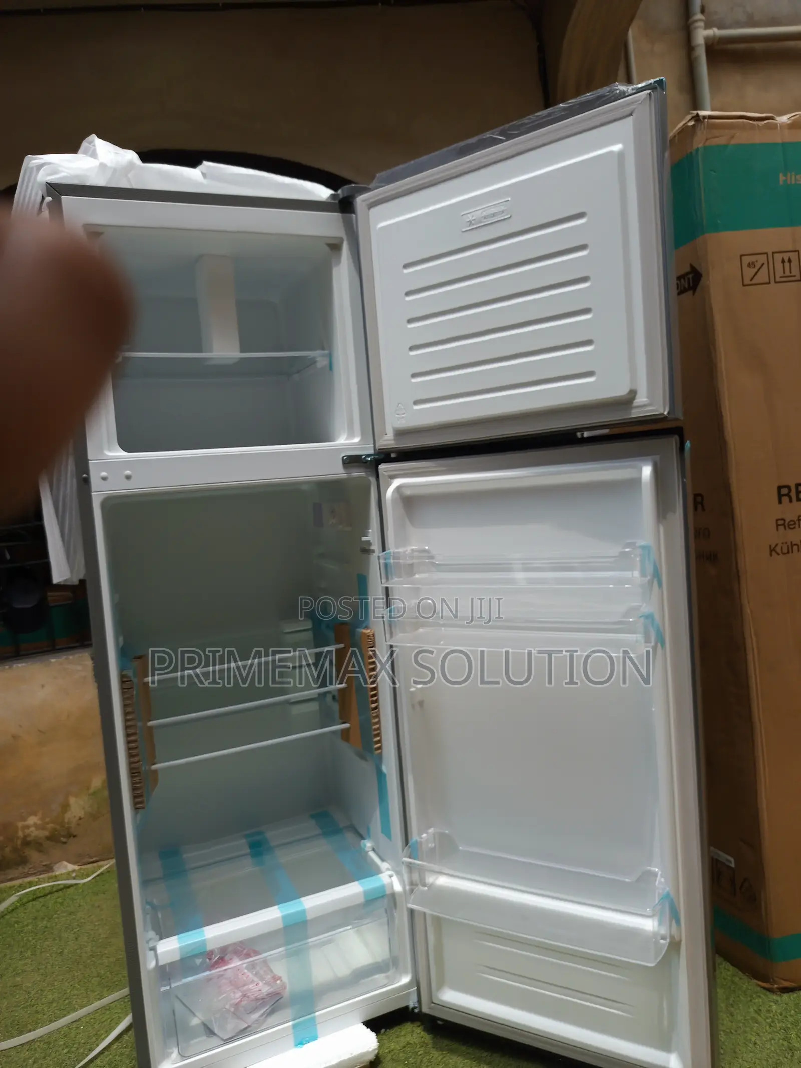 Big Capacity, Compact Design – Hisense 306DR Fridge