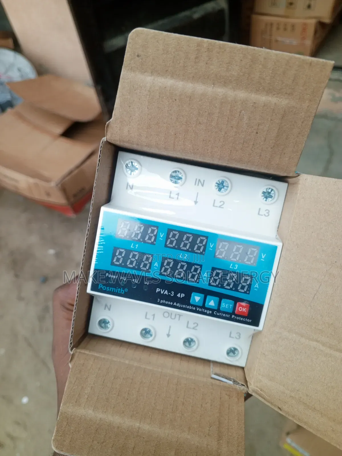 New Model 4p 100A Posmith Voltage Protector