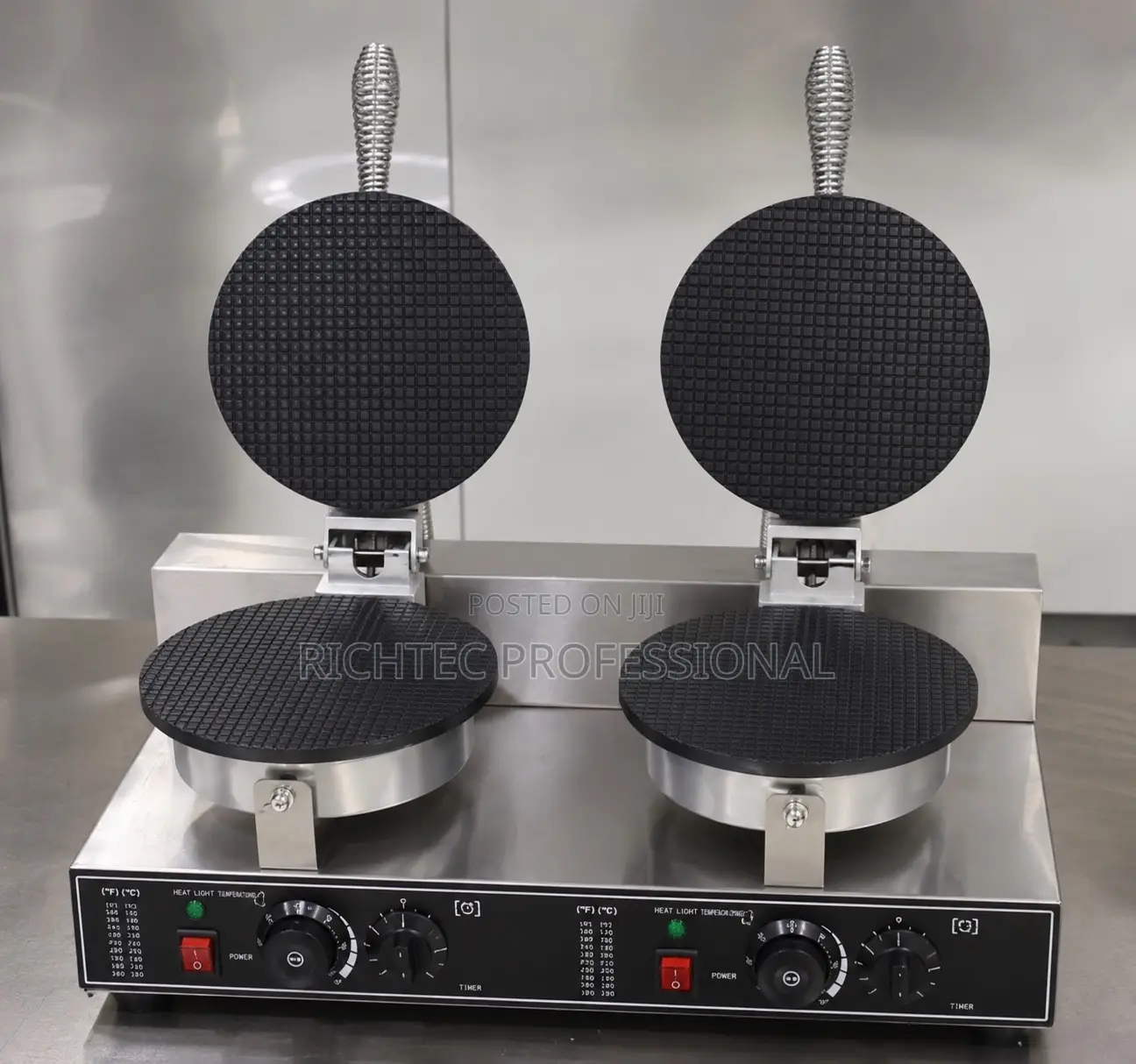 High Quality Commercial Ice Cream Cone Maker (Single and Double)