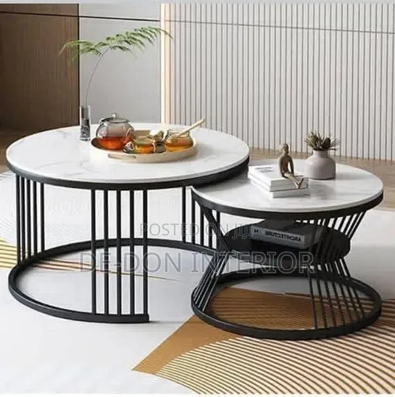 Center Table With Side Stool (1+1)