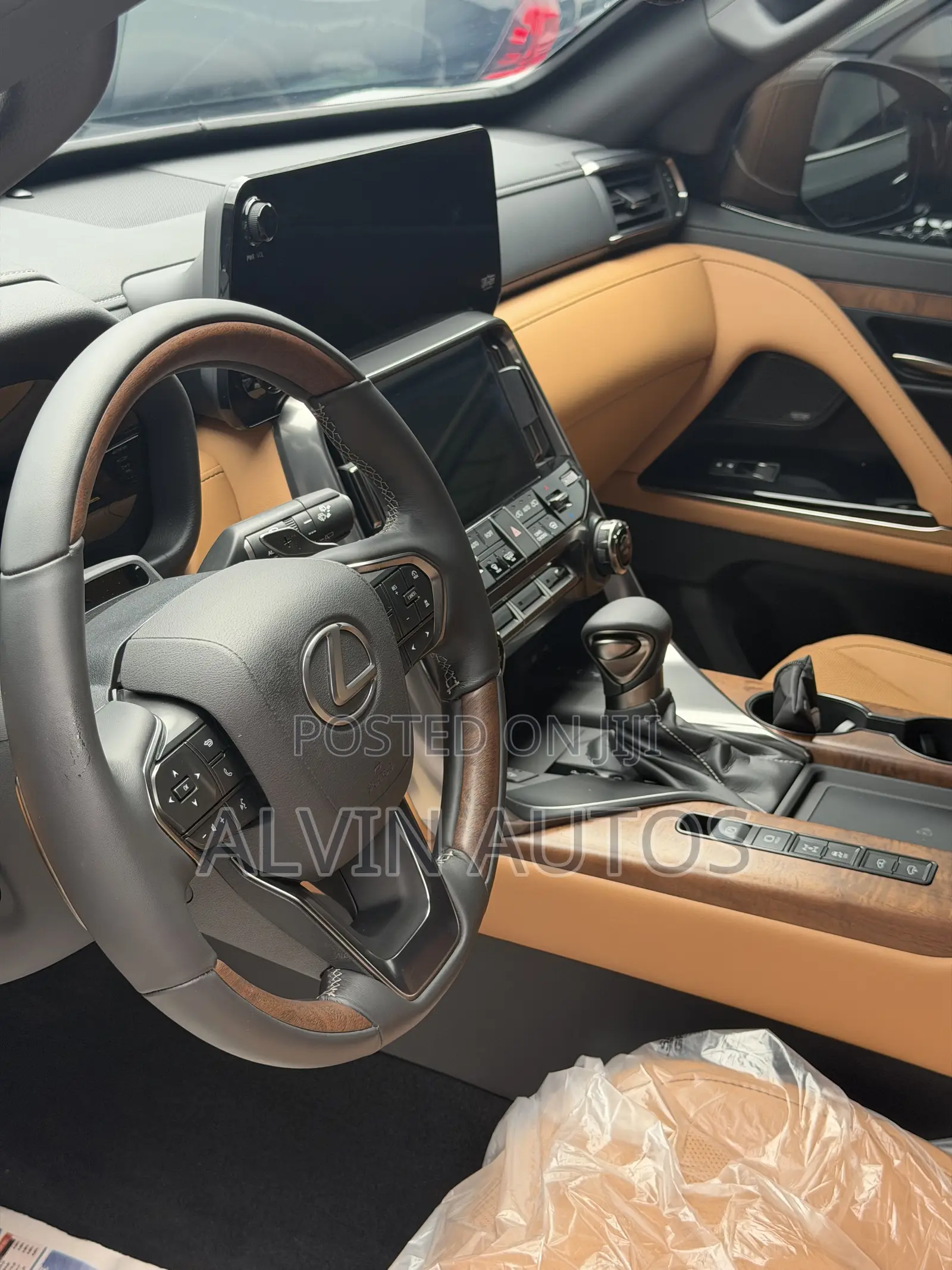 New Lexus LX 600 2025 Black
