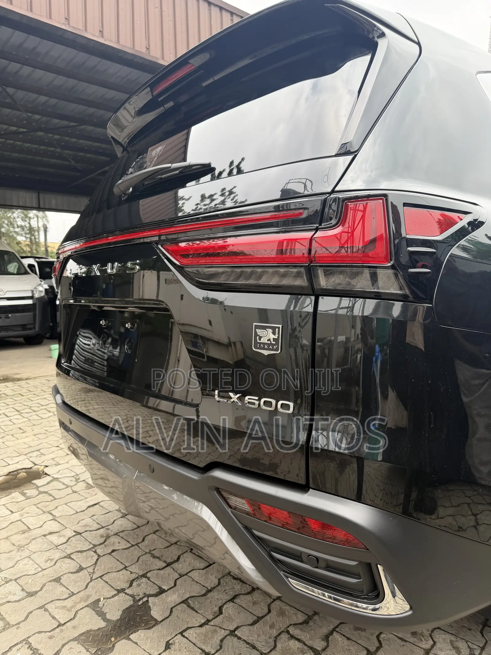 New Lexus LX 600 2025 Black