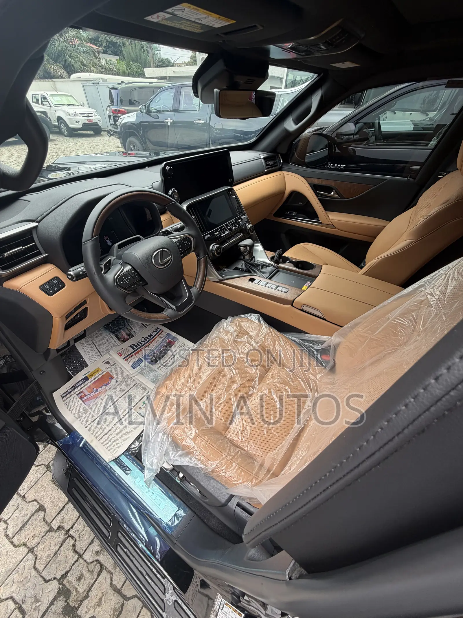 New Lexus LX 600 2025 Black