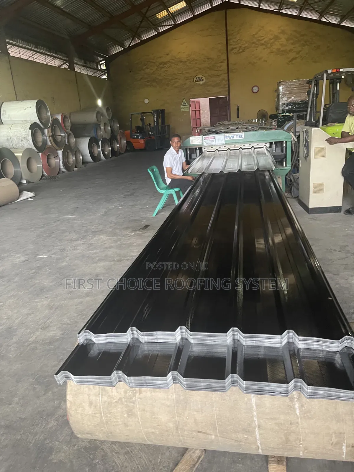 0.45Amm Pure Aluminium Roofing Sheets Long Sparn Design