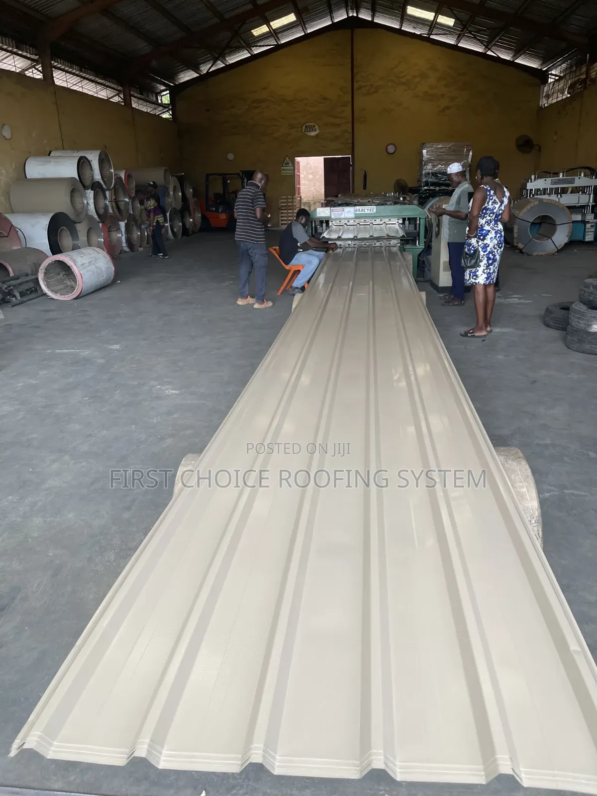 0.45Amm Pure Aluminium Roofing Sheets Long Sparn Design