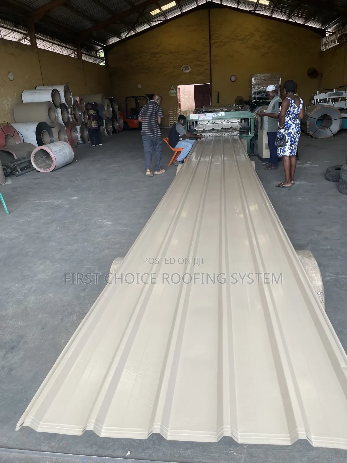 0.45Amm Pure Aluminium Roofing Sheets Long Sparn Design