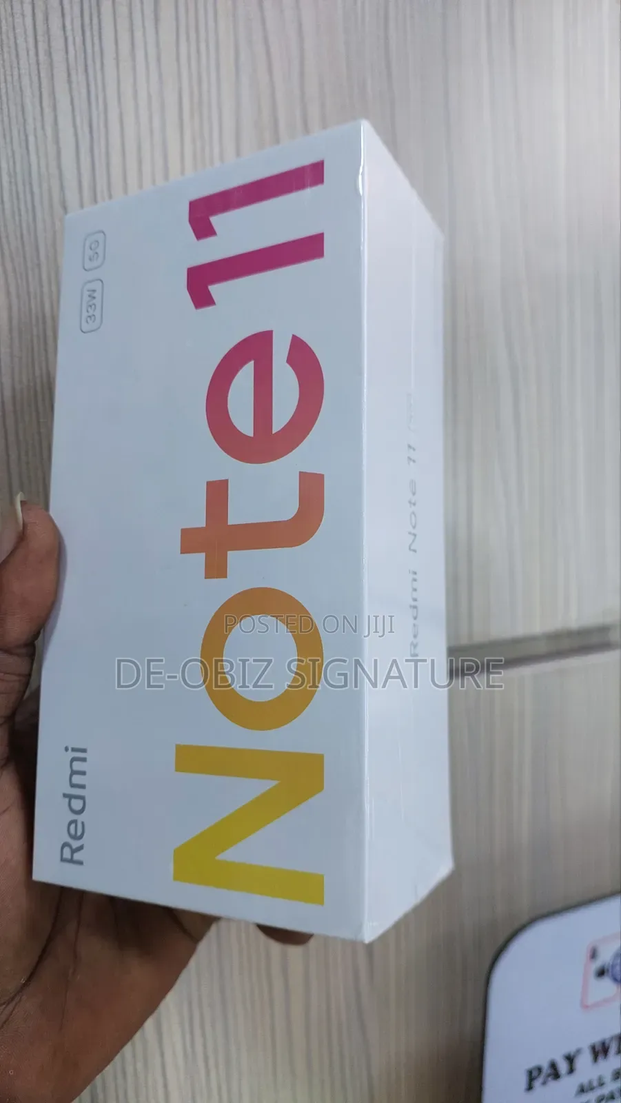 New Xiaomi Redmi Note 11 Pro 5G 256 GB Black