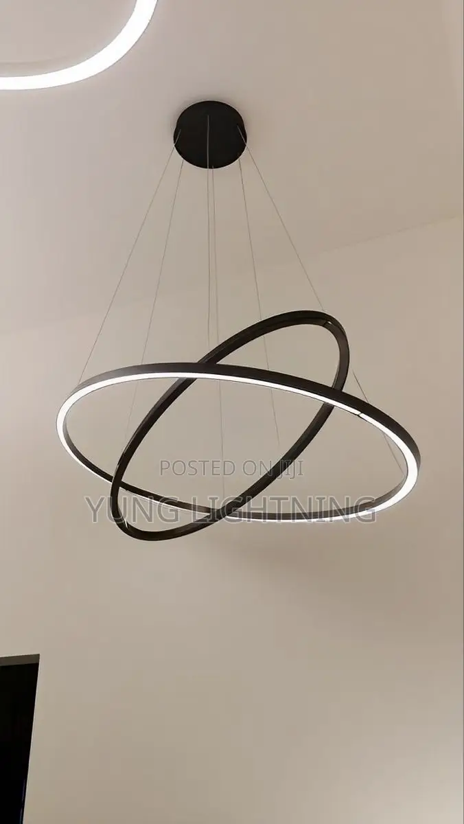 Modern Infinity LED Pendant Chandelier