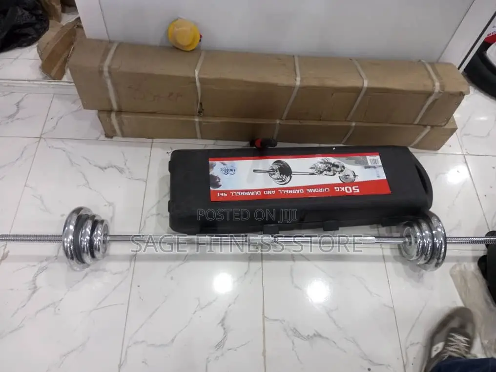 50kg Adjustable Dumbbell Set