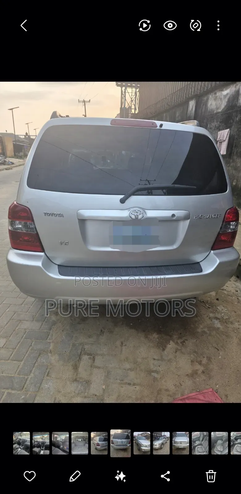 Toyota Highlander 2005 Silver