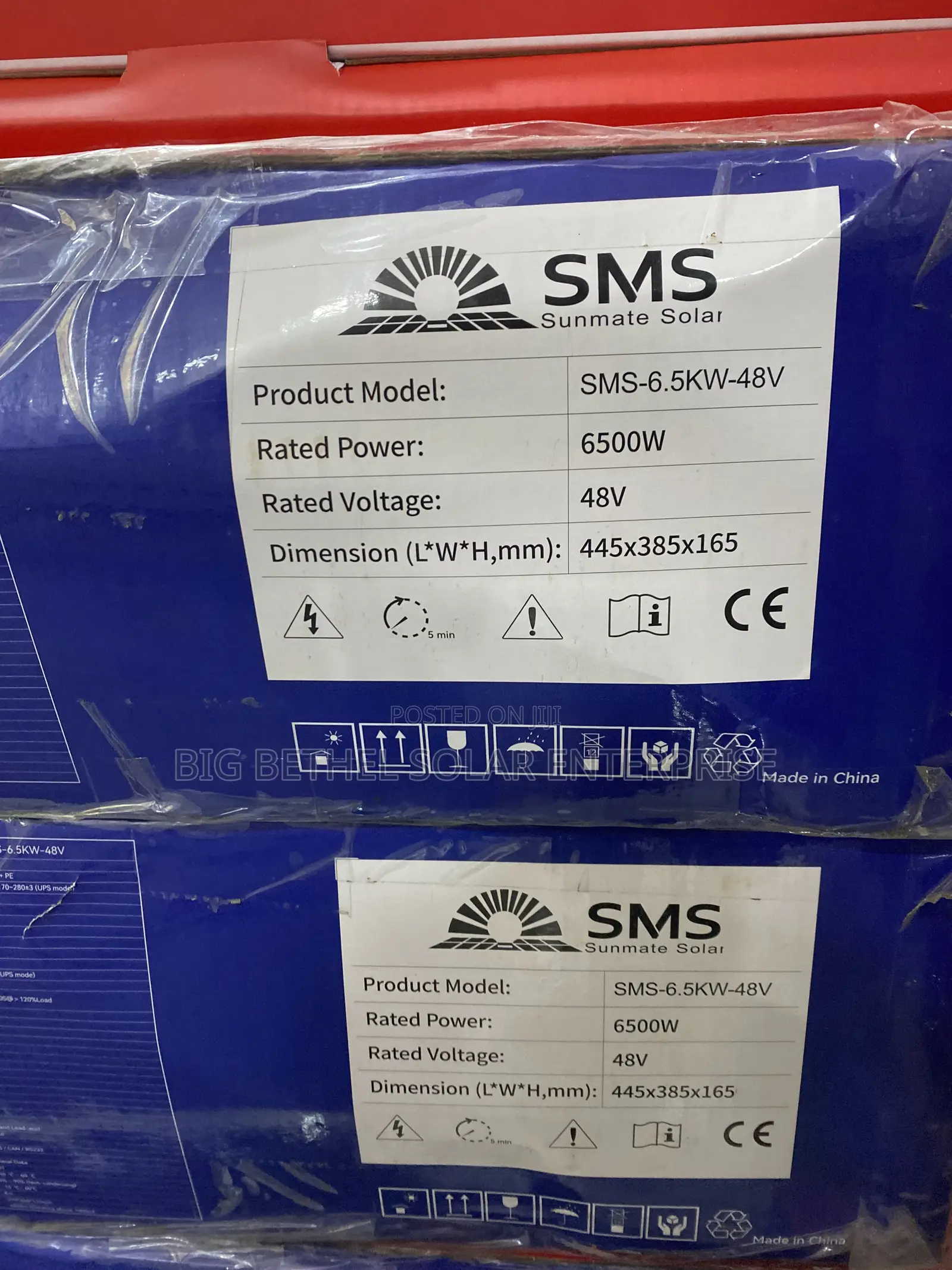 SMS 6.5kwh 48v Solar Hybrid Inverter